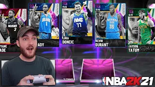 3 Pullable Dark Matter INVINCIBLE CARDS - 1 Million MT Gladiator Pack Opening - Season 8! (NBA 2K21)