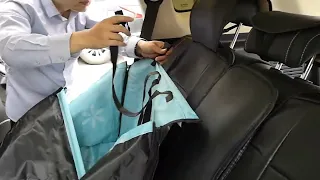 Pet Dog Car Seat Cover Waterproof Pet Carrier Bag For Dog Puppy Transport Basket Mat Pet Carriers T