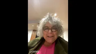 Happy Birthday Sally, From Miriam Margolyes