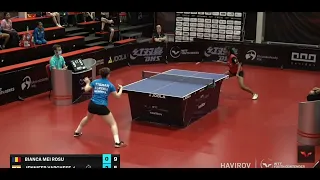 Havirov 2022, U15 Finala - Bianca Mei-Roșu vs Jennifer Varghese