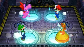 Mario Party 9  - Birdo vs Mario vs Luigi vs Daisy (Master COM)| EzMario