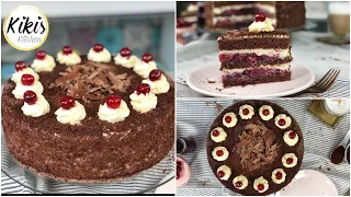 Schwarzwälder Kirschtorte Rezept ohne Alkohol / Klassische Torten / Rezepte die jeder liebt