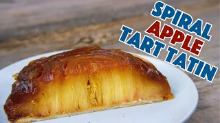 Like Apple Pie, But Better! Amazing French Spiral Apple Tart Tatin Recipe - Glen And Friends Cooking