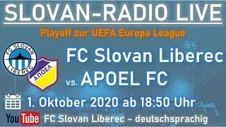 Slovan-Radio LIVE | FC Slovan Liberec vs. APOEL FC 1:0