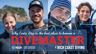 Why Costa Rica is the BEST place to become a PADI Divemaster - Rich Coast Diving