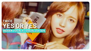 TWICE - Yes Or Yes (Hidden / Background Vocals) (Visualization)