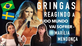 GRINGAS REAGINDO A TUDO MUNDO VAI SOFRER- MARÍLIA MENDONÇA (SERTANEJO)