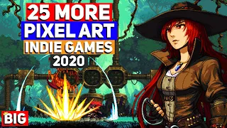 25 MORE Upcoming Pixel Art Indie Games - 2020 & beyond!