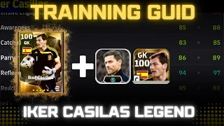 📍100 RATED IKER CASILLAS TRAINING GUIDE in eFootball 24 | VikingOp eFootball #eFootball2024