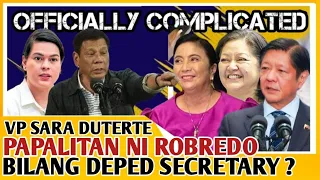 ITS OFFICIALLY COMPLICATED | LENI ROBREDO IPAPALIT KAY VP SARA DUTERTE