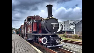 Trains around Porthmadog, North wales. (Ffestiniog railway and Mainline)