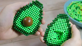🥑 Fresh Guacamole From Magnet Balls - DIY | Stop Motion Cooking ASMR Magnet