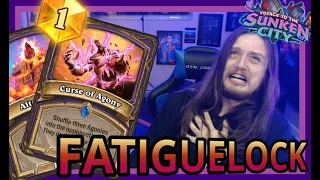 RANK 1 LEGEND FATIGUELOCK!!! | TURN 1 LETHAL POSSIBLE??? | The BEST DECK for Warlock!! | Hearthstone