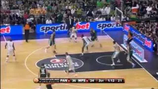 Panathinaikos vs Montepaschi Siena 77-69 (Euroleague Basketball Final 4 Barcelona 2011)-Semifinal