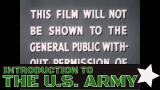 WWII INTRODUCTION TO THE U.S. ARMY 1944 INDUCTION OF SOLDIERS FILM Part 2 28924