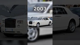 Evolution of Rolls-Royce Phantom #shorts