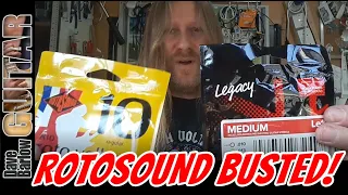 Rotosound Guitar Strings Busted! But its a good thing...