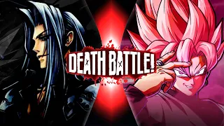 Sephiroth vs Goku Black (Final Fantasy vs Dragon ball Super) fan made death battle trailer!