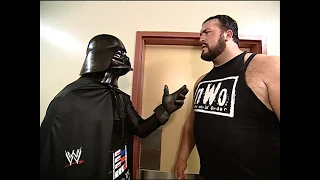 WWE Raw 7/1/2002  Darth Vader & Big Show + Kevin Nash,XPac BACKSTAGE