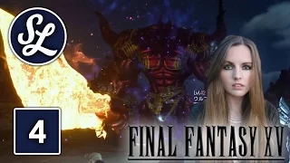 IRON GIANT BOSS | Final Fantasy XV Gameplay Walkthrough Part 4 (PS4 PRO)