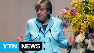 Merkel urges Japan to resolve 'comfort women' dispute / YTN