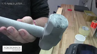 Pounding Nails With a 3D Printed Hammer