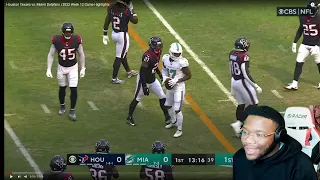 Houston Texans vs. Miami Dolphins | 2022 Week 12 Game Highlights | REACTION