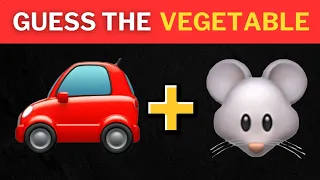 Can You Guess The VEGETABLE by Emoji? | Emoji Quiz