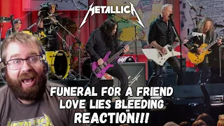 Metallica - Funeral For A Friend/Love Lies Bleeding REACTION!!! THIS WAS GREAT!!!