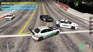 najlepszy kierowca bez tekstura kontra LSPD (realmRP)