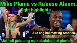 Mike Magic plania vs Ra'eese the beast Aleem fight highlights.