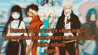 BORUTO 2BV [+Boruto past generation«adults» react to their future child's selves]⚠️WIP⚠️cs:14 May/🌻