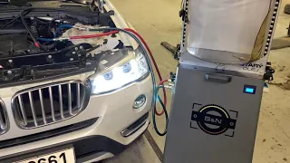 Výměna oleje v převodovce BMW X3, XDRIVE, 35D, 230 kW, 2015