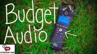 How YOU Can Record the BEST Camera Audio on a BUDGET!  Zoom H1N Audio Recorder