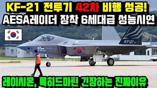 KF-21 전투기 AESA레이더 세계정상급 성능! 미국 레이시온 당황한 이유 ㄷㄷ