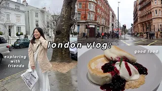 🇬🇧 LONDON vlog: cafes & good food, exploring the city with friends, British Museum, etc. 🏛☕️