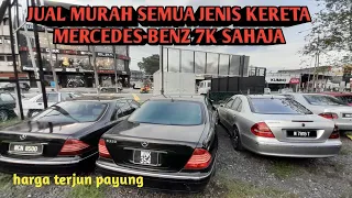 JUAL MURAH SEMUA JENIS KERETA MERCEDES-BENZ 7K SAHAJA