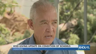 HISD Superintendent Mike Miles gives update on condition of schools in the district