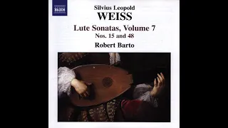 Silvius Leopold Weiss (1687-1750) - Sonatas for lute, Vol. 7-9 (Robert Barto)