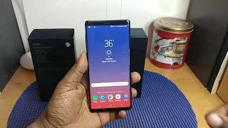 Samsung Galaxy Note 9 Midnight Black Unboxing