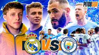 Real Madrid 3-1 Man City w/ Wroetoshaw & ChrisMD! Champions League - Pitch Side LIVE