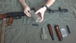 Тюнінг АК: Встановлення цівки Fab Defense HandGuard АК 47/74 на АКМ