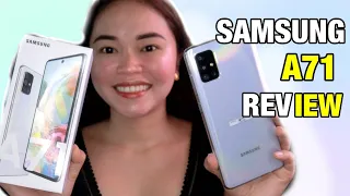 SAMSUNG GALAXY A71 UNBOXING REVIEW! | Simply Yosh