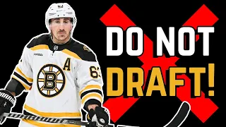 Do Not Draft These Players In 23-24 Fantasy Hockey