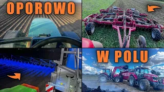 #VLOG Oporowo na polu/Unia Apollo 16 /Lemken Primus 4500/ Agrimet Multicut 5/ Agro Kojot/ Massey/JD