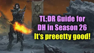 TL;DR Guide to Demon Hunters in Season 26 (It's gonna be GREAT!)