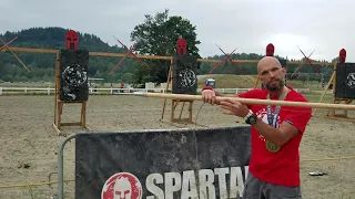 Spartan Race Spear Throw: The Secret To Landing It!