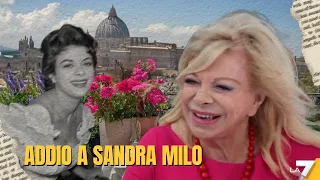 Addio a Sandra Milo, l'ultima intervista su La7: "La gente mi ha sempre sottovalutata"