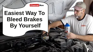 Easiest Way To Bleed Brakes By Yourself