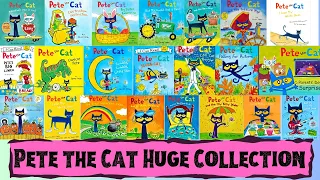 1hr of Pete the Cat Huge Collection Kids Picture Story Books | Watch, Listen, Learn, & Enjoy as Well